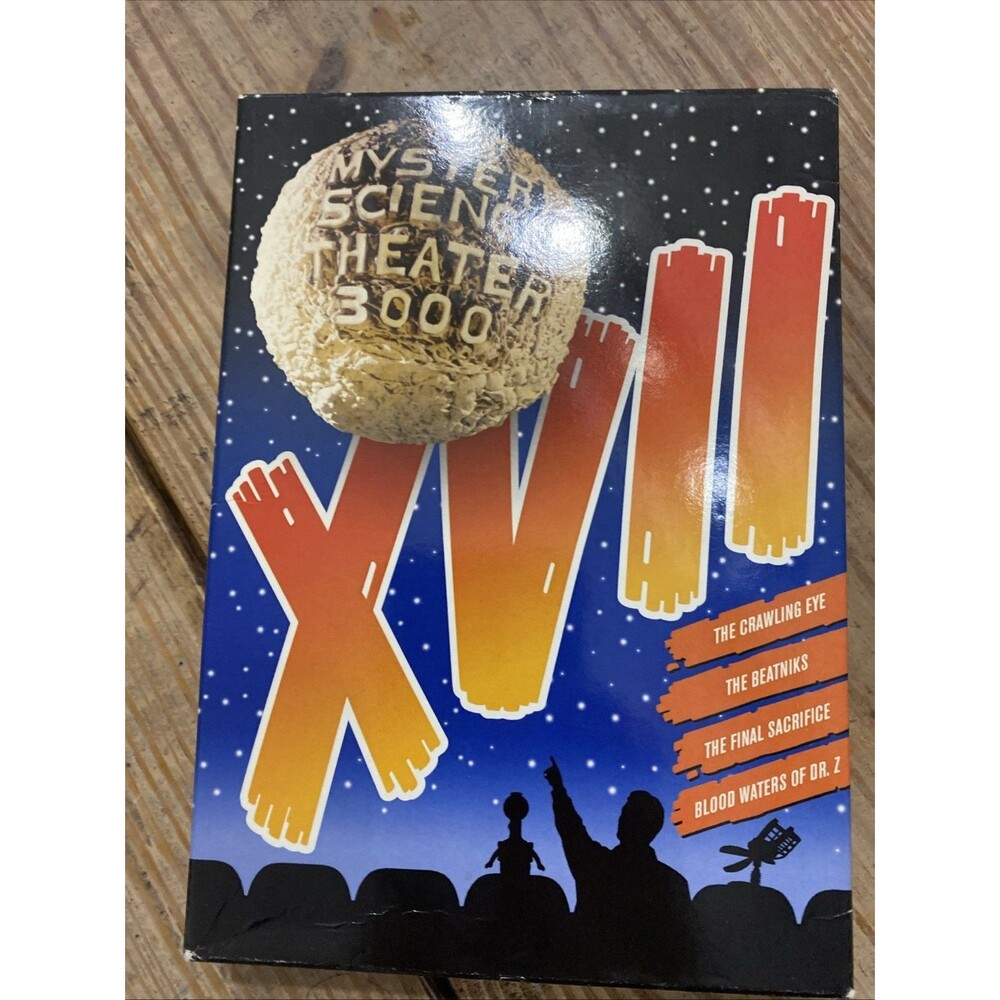 Mystery Science Theater 3000 XVII DVDs with Final Sacrifice and mini Posters